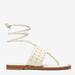 Michael Kors Shoes | Michael Kors Jagger Flat Sandal | Color: Cream | Size: 8