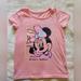 Disney Shirts & Tops | Euc Disney Minnie Mouse With Tie Dyed Bow T-Shirt Girls Size 5/6 | Color: Pink | Size: 5/6