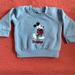 Disney Shirts & Tops | Disneyland Mickey Mouse Baby Sweater 9-12 Months | Color: Blue | Size: 9-12mb