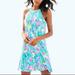 Lilly Pulitzer Dresses | Euc Lilly Pulitzer Mermaid Cove Margot Size Medium | Color: Blue/Pink | Size: M