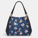 Coach Bags | Coach Haillie Shiulder Bag With Painted Floral Box Print | Color: Blue | Size: Os