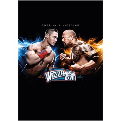 WWE John Cena The Rock Once in a Lfetime Flames Graphic Poster – ungerahmt A2 Image