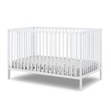 Sorelle Furniture Happy 3-in-1 Convertible Crib Wood in White | 35 H x 30 W x 54 D in | Wayfair 505-WH