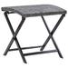 Winston Porter Keeshawn Metal Outdoor 15.7" Stool in Gray | 15.7 H x 17.3 W x 17.3 D in | Wayfair 10A20CAF68E4478EA2CD1366AC18B591