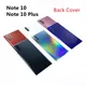 Coque arrière pour Samsung Galaxy Note 10 N970 N970F NOTE10 + Plus N9750 N975F