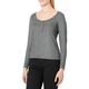 Kaporal Damen T-Shirt Modell FERGY-Farbe: Dark Grey Melange-Größe S, Dargrm, Small