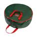 Pompotops 2023 New Christmas Wreath Storage Bag 23.62Ã—7.8 Inches Round Single-layer Cover Waterproof Storage Bag Christmas Wreath Storage Bag (Green)