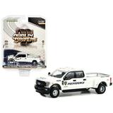 2018 Ford F-350 Dually Truck White Providence Police Dept Mounted Unit Rhode Island 1/64 Diecast Model Car by Greenlight