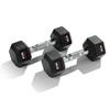 Sunny Health & Fitness Core Fit Hex Style Dumbbells 10-Pound (Pair) - SF-DB03-10