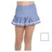 Lucky In Love Girl`s Court Crush Pleat Tennis Skort ( SMALL White )