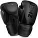 Boxing Gloves Kickboxing Muay Thai Punching Bag MMA Pro Grade Sparring Training Fight Gloves for Men & Women Black&Bk 10oz F82535