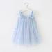Lolmot 1-5T Toddler Girls Tutu Dress Colorful Star Sequins Ruffle Layered Princess Dress Summer Cute Sleeveless Fairy Dress Baby Girl Clothes on Clearance