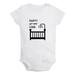 iDzn Party At My Crib Funny Rompers For Babies Newborn Baby Unisex Bodysuits Infant Jumpsuits Toddler 0-24 Months Kids One-Piece Oufits