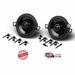 Rockford Fosgate Punch P132 40W 3.5 2-Way Full Range Coaxial Speakers Bundle