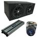 Universal Car Stereo Rearfire Sealed Dual 15 Kicker Comp C15 Sub Box HA-A1500.1