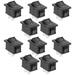 Tinksky 10pcs 2Pin Toggle Switch On/Off Mini Boat Rocker Switch Car Auto Boat Round Rocker Snap