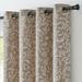 Curtainking Blackout Curtains for Bedroom Thermal Curtains Floral Patterned Living Room Vintage Country Curtain 96 inch Long 2 Panels Taupe on Beige