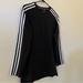 Adidas Tops | Adidas Long Sleeve Shirt Cotton Size Small | Color: Black/White | Size: S