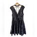 Free People Dresses | Free People Dresses Dance Dawn Free People Sequin Dress Womens Medium | Color: Black | Size: M