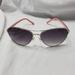 Kate Spade Accessories | Kate Spade New York Blossom Classic Aviator Ox88 Y7 58 Mm Women's Sunglasses2370 | Color: Red/White | Size: Os