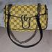 Gucci Bags | Authentic Gucci Marmont Small Canvas Matelasse - Yellow/Black | Color: Black/Yellow | Size: Small