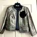 J. Crew Jackets & Coats | Dressy Metallic Blazer | Color: Silver | Size: 4