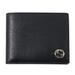 Gucci Accessories | Gucci Gucci Wallet Men's Bifold Billfold Card Case Leather Black Yellow 610464 | Color: Black | Size: Os