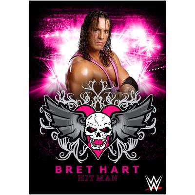 WWE Bret Hart Hitman Poster – ungerahmt A2 Image
