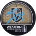 Jack Eichel Vegas Golden Knights Autographed 2023 Western Conference Champions Hockey Puck