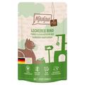 12x125g MjAMjAM sachet fraîcheur pur bœuf délicieuse nourriture pour chat humide