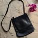 Coach Bags | Coach Vintage Chelsea 9457 Black Leather Top Zip Slim Crossbody Shoulder Bag | Color: Black/Silver | Size: Os