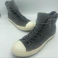 Converse Shoes | Converse Mens Chuck Taylor All Star Waterproof Nubuck Gray Boots | Color: Gray/White | Size: 11