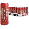 Boost Energy Drink Red Berry Flavour, 250ml x 48 pack