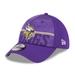 Men's New Era Purple Minnesota Vikings 2023 NFL Training Camp 39THIRTY Flex Fit Hat