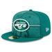 Men's New Era Green York Jets 2023 NFL Training Camp 59FIFTY Fitted Hat