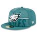 Men's New Era Green Philadelphia Eagles 2023 NFL Training Camp 59FIFTY Fitted Hat