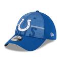 Men's New Era Royal Indianapolis Colts 2023 NFL Training Camp 39THIRTY Flex Fit Hat