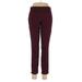 INC International Concepts Casual Pants - High Rise: Burgundy Bottoms - Women's Size 8