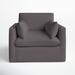 Accent Chair - Birch Lane™ Luna Slipcovered Chair & a Half Fabric in Brown | 33 H x 39 W x 42 D in | Wayfair 2F3E0FDF5B124A08ADEC4F1CBECF5ED0