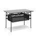 Arlmont & Co. Nema 21.5 W Outdoor Table Metal in Black | 26 H x 37.5 W x 21.5 D in | Wayfair 5393A06BCB374466A5954EEB631600E6