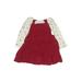 Just One You Dress - A-Line: Red Print Skirts & Dresses - Kids Girl's Size 18