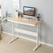 Height Adjustable Standing Desk, Large Sit Stand Up Desk with Drawer and 4 Controller, Computer Desk, Ergonomic Workstation