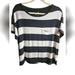 American Eagle Outfitters Tops | American Eagle "Soft & Sexy" Short-Sleeved Tee | Color: Black/Gray | Size: M