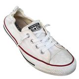 Converse Shoes | Converse Women’s Chuck Taylor Shoreline C White Sneakers Womens Size 8.5 | Color: Red/White | Size: 8.5