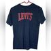 Levi's Shirts & Tops | Levi’s Youth Short Sleeve Tee Shirt In Blue And Red | Color: Gray | Size: 14b