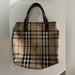 Burberry Bags | Burberry Plaid Mini Bag | Color: Black/Cream | Size: No Size