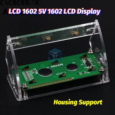 Support de coque pour écran LCD 1602 5V 1602 LCD1602 (pas avec 1602 LCD)