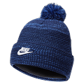 Nike Sportswear Cuffed Pom-Pom Beanie - Blue