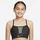 Nike Dri-FIT Indy Older Kids' (Girls') Sports Bra - Black