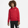 Nike Sportswear Club Older Kids' Pullover Hoodie - Red